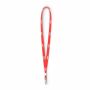 Polyester tubulaire keycord met metalen klem