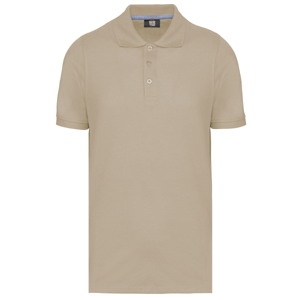 Polo korte mouwen Light Sand M Polo korte mouwen Light Sand M
