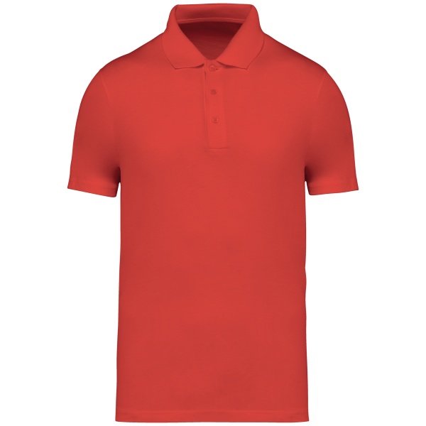 Ecologische herenpolo Paprika 3XL Ecologische herenpolo Paprika 3XL