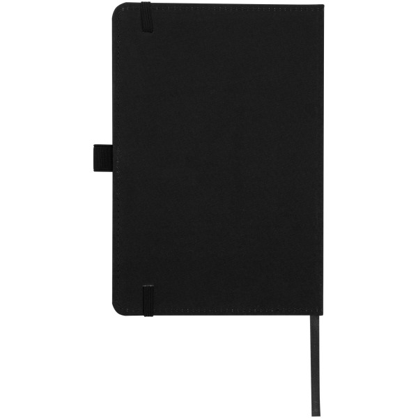 Thalaasa ocean-bound plastic hardcover notebook - Solid black