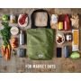 Black+Blum 16L Insulated Tote/ Koel Tas, mosgroen