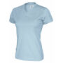 Cottover Gots T-shirt V-neck Lady sky blue XS Cottover Gots T-shirt V-neck Lady sky blue XS
