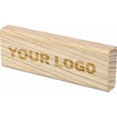 Beukenhouten autoverfrisser Kezia bruin