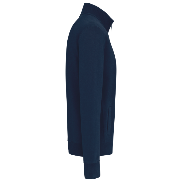 Herensweater met rits Navy M Herensweater met rits Navy M