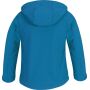 Kids´ Hooded Softshell Jacket azure 5-6 Y