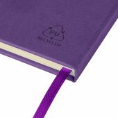 Gerecycled notitieboekje A5 Bloom - paars