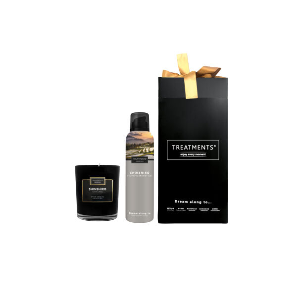 TREATMENTS® Giftbox Shower Foam & Candle - Shinshiro TREATMENTS® Giftbox Shower Foam & Candle - Shinshiro