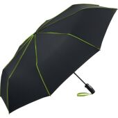 AOC oversize pocket umbrella FARE® Seam black-lime