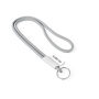 Polyester 2-kleurige koord-lanyard met full color label