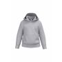 Kinder sweater met capuchon oxford grey 10-12 Y (140-152) Kinder sweater met capuchon oxford grey 10-12 Y (140-152)