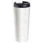 Thermobeker RETUMBLER-FLORENZ - zwart, wit
