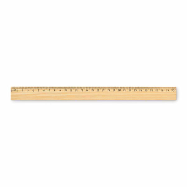 RULER30 - Houten liniaal 30cm RULER30 - Houten liniaal 30cm