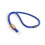 Polyester koord-keycord met bamboe plaatje