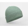 ORGANIC COTTON KIDS BEANIE, DUSTY GREEN, One size, BEECHFIELD