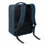 CITYFLOW - RPET rugzak met vacuümzak 18L - Marineblauw CITYFLOW - RPET rugzak met vacuümzak 18L - Marineblauw