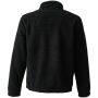 Unisex Full Zip Borg Fleece Jacket, Black, XS, Ravine