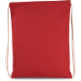 Rugzak met dikke koordjes Cherry Red One Size