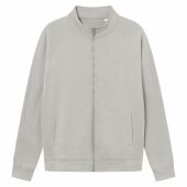Brickstone unisex full-zip sweater, 280 gr/m² - Grijs