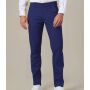 Miami Slim Fit Chino Trousers, Royal Blue, 40/L, Brook Taverner