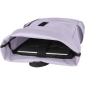 Byron 15,6" rugzak van GRS RPET met opgerolde bovenkant 18 L - Lila