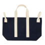 BEAU AWARE™ strandtas van 400gsm gerecycled canvas, donkerblauw