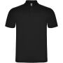 Austral unisex polo met korte mouwen - Zwart - 3XL