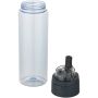 Theron 700 ml RCS-waterfles van gerecycled plastic met een deksel met dubbele functie en een uitklapbaar rietje - Hale blauw Theron 700 ml RCS-waterfles van gerecycled plastic met een deksel met dubbele functie en een uitklapbaar rietje - Hale blauw