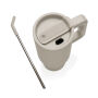 Embrace deluxe RCS recycled RVS drinkbeker 900ml, beige