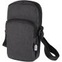 Ross GRS gerecyclede crossbody tas - Heather Charcoal