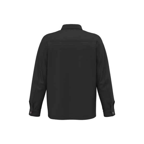 Gewaschene nachhaltige Unisex-Workerjacke Washed black XS Gewaschene nachhaltige Unisex-Workerjacke Washed black XS