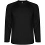 Montecarlo kinder sport t-shirt lange mouw - Zwart - 12