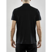 Core blend polo shirt men black s