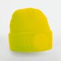 Muts met ronde patch Fluorescent Yellow One Size
