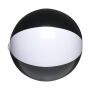 BeachBall Ø 27 cm strandbal - wit/zwart