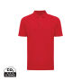 IQONIQ Yosemite gerecycled katoen pique polo, rood (XXXL)