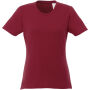 Heros dames t-shirt met korte mouwen - Bordeaux rood - S