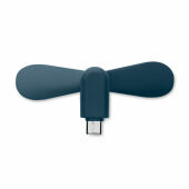 PHAN - Draagbare USB-ventilator - Marineblauw