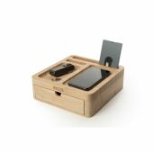 Walter Bamboo Big Dock 15W organizer en oplader