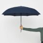 Stormvaste, automatisch te openen- en sluiten pocketparaplu CALYPSO marineblauw