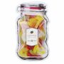 Mailing "weckpot" maxi gevuld met snoep, Transparant, Fruitsleutels