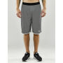 Progress Reversible Basket Shorts Black-White 3XL