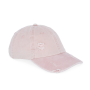 Ecologische uniseks pet met verwassen look Washed Petal Rose One Size