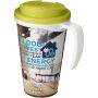 Brite-Americano® Grande 350 ml geïsoleerde beker - Wit/Lime Brite-Americano® Grande 350 ml geïsoleerde beker - Wit/Lime
