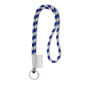 Polyester 2-kleurige koord-lanyard met full color label