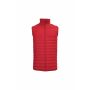 Gewatteerde heren bodywarmer red M