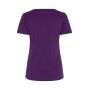 Interlock T-shirt | dames - Paars, 3XL