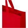 Odessa draagtas van 220 g/m² GRS gerecycled katoen 40L - Rood