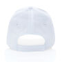 Impact AWARE™  6 panel 190gr gerecycled katoenen cap, wit