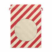 LAUKKU - Grote katoenen tas kerstmotief - Rood LAUKKU - Grote katoenen tas kerstmotief - Rood