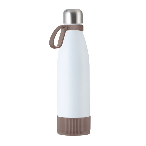 Fles RETUMBLER-myTOULON - bruin, wit Fles RETUMBLER-myTOULON - bruin, wit